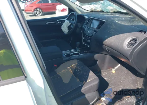 2017 Nissan Pathfinder Sv из США, поврежденный, VIN 5N1DR2MN7HC696788